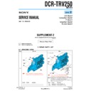 Sony DCR-TRV250 (serv.man7) Service Manual