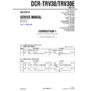 Sony DCR-TRV30, DCR-TRV30E (serv.man3) Service Manual