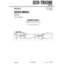 Sony DCR-TRV30E (serv.man2) Service Manual