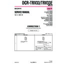 Sony DCR-TRV33, DCR-TRV33E (serv.man6) Service Manual