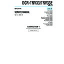 Sony DCR-TRV33, DCR-TRV33E (serv.man7) Service Manual