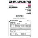 Sony DCR-TRV38, DCR-TRV38E, DCR-TRV39 (serv.man6) Service Manual