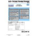 dcr-trv380, dcr-trv480, dcr-trv480e (serv.man4) service manual