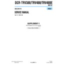 Sony DCR-TRV380, DCR-TRV480, DCR-TRV480E (serv.man6) Service Manual