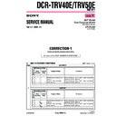 Sony DCR-TRV40E, DCR-TRV50E (serv.man2) Service Manual