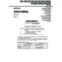 Sony DCR-TRV725E, DCR-TRV730, DCR-TRV730E, DCR-TRV828, DCR-TRV828E, DCR-TRV830, DCR-TRV830E (serv.man2) Service Manual