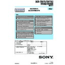 Sony DCR-TRV75, DCR-TRV75E, DCR-TRV80, DCR-TRV80E (serv.man4) Service Manual