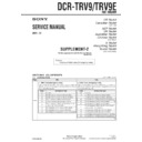 dcr-trv9, dcr-trv9e (serv.man3) service manual