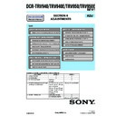Sony DCR-TRV940, DCR-TRV940E, DCR-TRV950, DCR-TRV950E (serv.man4) Service Manual