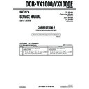 dcr-vx1000, dcr-vx1000e (serv.man5) service manual