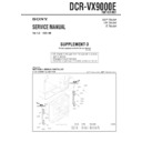 Sony DCR-VX9000E (serv.man4) Service Manual