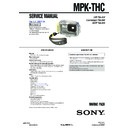 Sony DSC-T10 Service Manual