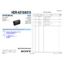 Sony HDR-AS10, HDR-AS15 (serv.man2) Service Manual