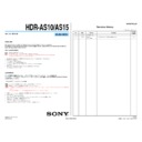 Sony HDR-AS10, HDR-AS15 (serv.man3) Service Manual