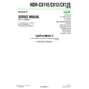 hdr-cx11e, hdr-cx12, hdr-cx12e (serv.man7) service manual
