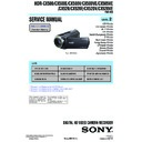 Sony HDR-CX500, HDR-CX500E, HDR-CX500V, HDR-CX500VE, HDR-CX505VE, HDR-CX520, HDR-CX520E, HDR-CX520V, HDR-CX520VE (serv.man2) Service Manual