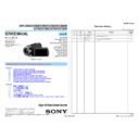 Sony HDR-CX560, HDR-CX560E, HDR-CX560V, HDR-CX560VE, HDR-CX690E, HDR-CX700, HDR-CX700E, HDR-CX700V, HDR-CX700VE (serv.man2) Service Manual