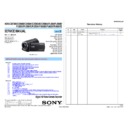 Sony HDR-CX570E, HDR-CX580E, HDR-CX580V, HDR-CX580VE, HDR-CX590V, HDR-PJ580, HDR-PJ580E, HDR-PJ580V, HDR-PJ580VE, HDR-PJ590V, HDR-PJ600, HDR-PJ600E, HDR-PJ600V, HDR-PJ600VE (serv.man2) Service Manual