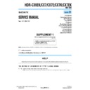 Sony HDR-CX6EK, HDR-CX7, HDR-CX7E, HDR-CX7EK, HDR-CX7K (serv.man5) Service Manual