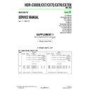 hdr-cx6ek, hdr-cx7, hdr-cx7e, hdr-cx7ek, hdr-cx7k (serv.man6) service manual