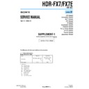 hdr-fx7, hdr-fx7e (serv.man7) service manual