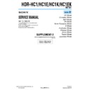 hdr-hc1, hdr-hc1e, hdr-hc1ek, hdr-hc1k (serv.man10) service manual