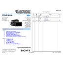 Sony HDR-PJ50, HDR-PJ50E, HDR-PJ50V, HDR-PJ50VE, HDR-XR160, HDR-XR160E (serv.man2) Service Manual