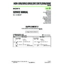 Sony HDR-SR5, HDR-SR5C, HDR-SR5E, HDR-SR7, HDR-SR7E, HDR-SR8, HDR-SR8E (serv.man9) Service Manual