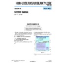 Sony HDR-UX3E, HDR-UX5, HDR-UX5E, HDR-UX7, HDR-UX7E (serv.man8) Service Manual
