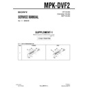 Sony MPK-DVF2 (serv.man2) Service Manual