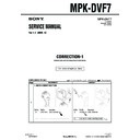 Sony MPK-DVF7 (serv.man2) Service Manual
