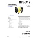 Sony MPK-DVF7 Service Manual