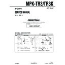 Sony MPK-TR3 (serv.man2) Service Manual