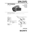 spk-dvf2 service manual