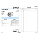 Sony SPK-HCF Service Manual