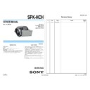 Sony SPK-HCH Service Manual
