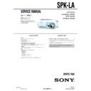 spk-la service manual