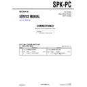 Sony SPK-PC (serv.man4) Service Manual