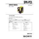 spk-pc5 service manual