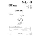 Sony SPK-TRB (serv.man2) Service Manual