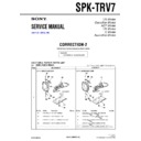 Sony SPK-TRV7 (serv.man4) Service Manual