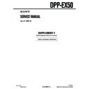 Sony DPP-EX50 (serv.man4) Service Manual