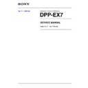 Sony DPP-EX7 (serv.man2) Service Manual