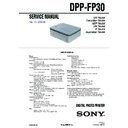 Sony DPP-FP30 Service Manual