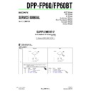 Sony DPP-FP60, DPP-FP60BT (serv.man3) Service Manual