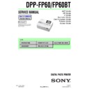 dpp-fp60, dpp-fp60bt service manual
