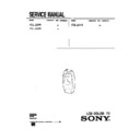 Sony FDL-220R, FDL-221R Service Manual
