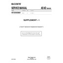 Sony KD-32NX200U (serv.man2) Service Manual