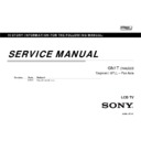 Sony KD-49X8000C Service Manual