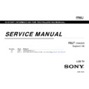 Sony KD-49X8500B Service Manual